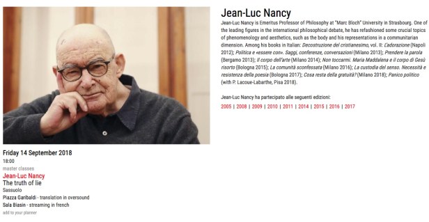 Jean Luc Nancy